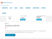 Tablet Screenshot of mozektevidi.cz