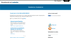 Desktop Screenshot of mozektevidi.net